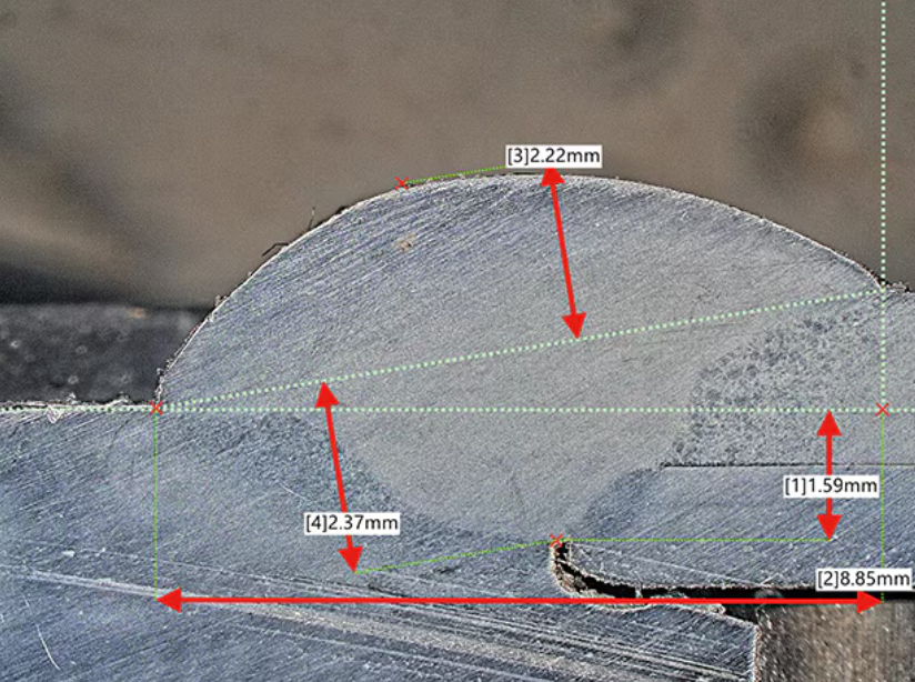 Weld Bead Measurement